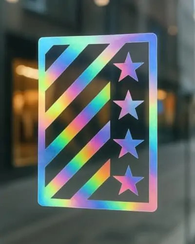 Holographic Decals