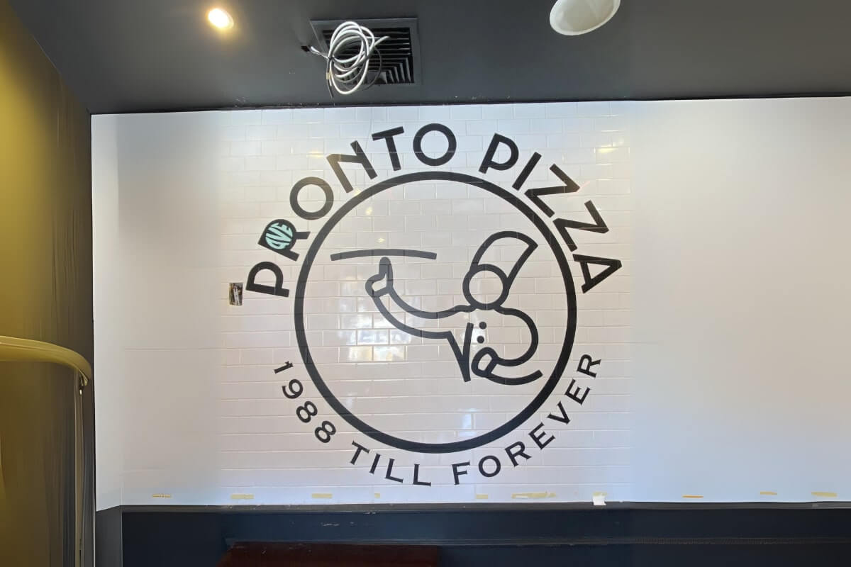 Logo vinyl decal nyc