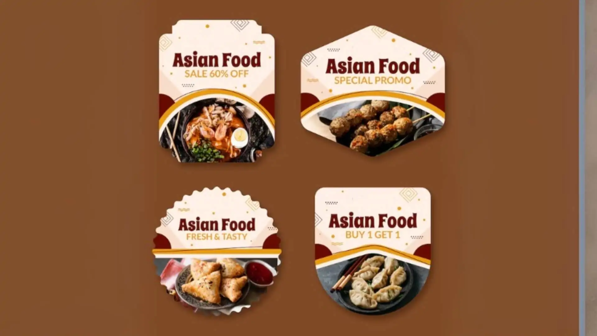 asia food product label nyc