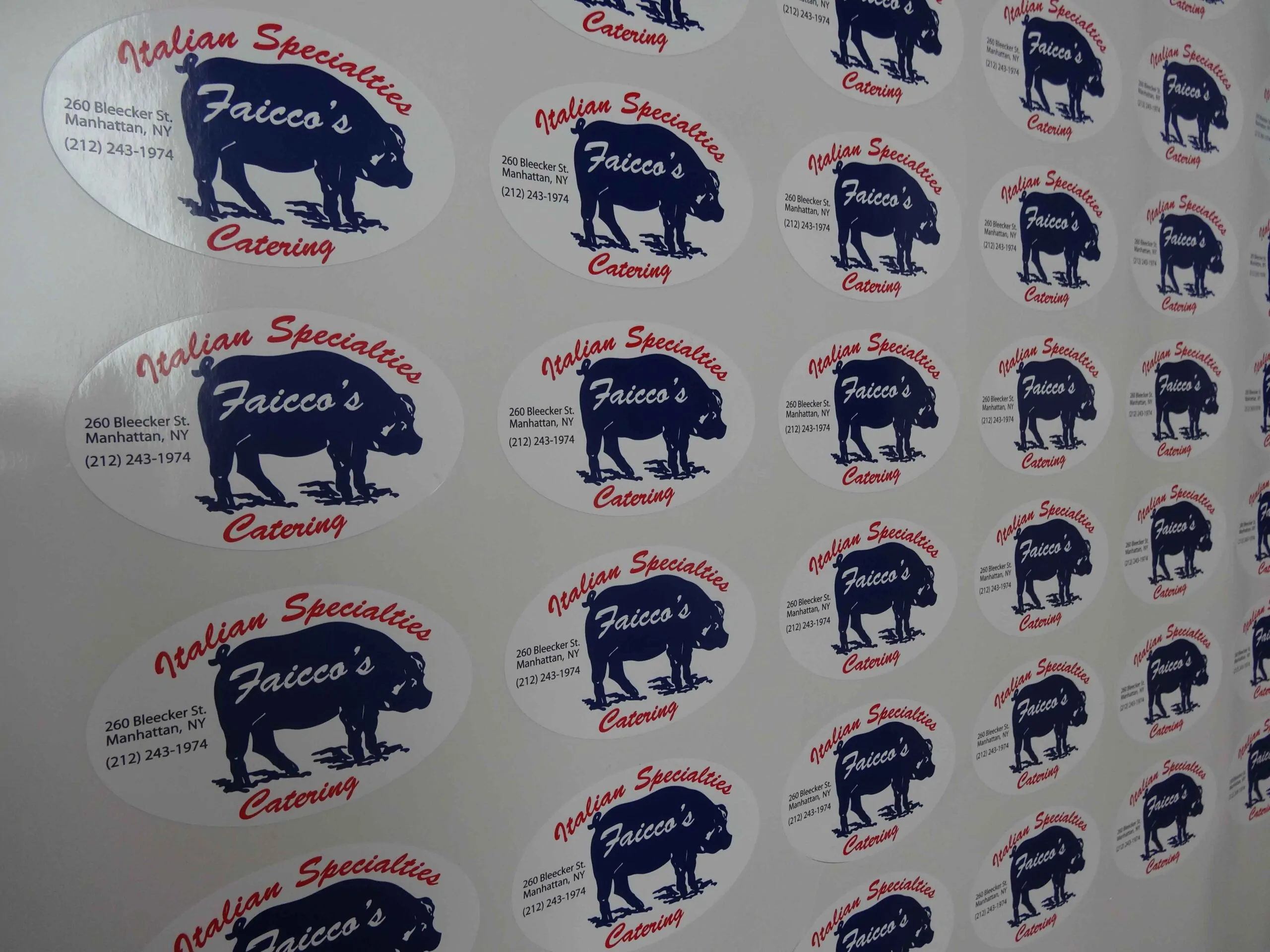 best kiss cut stickers ny