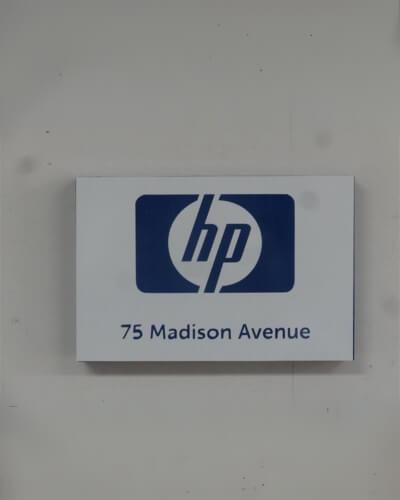 Wall Pan Signs 60 Brand wall pan sign