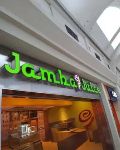 Green channel letters