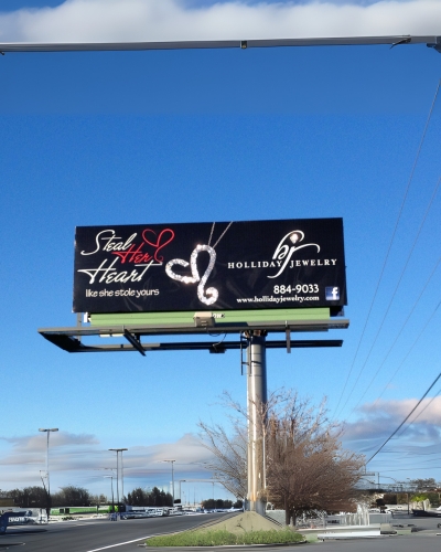 Meadow Outdoor Holiday Billboard