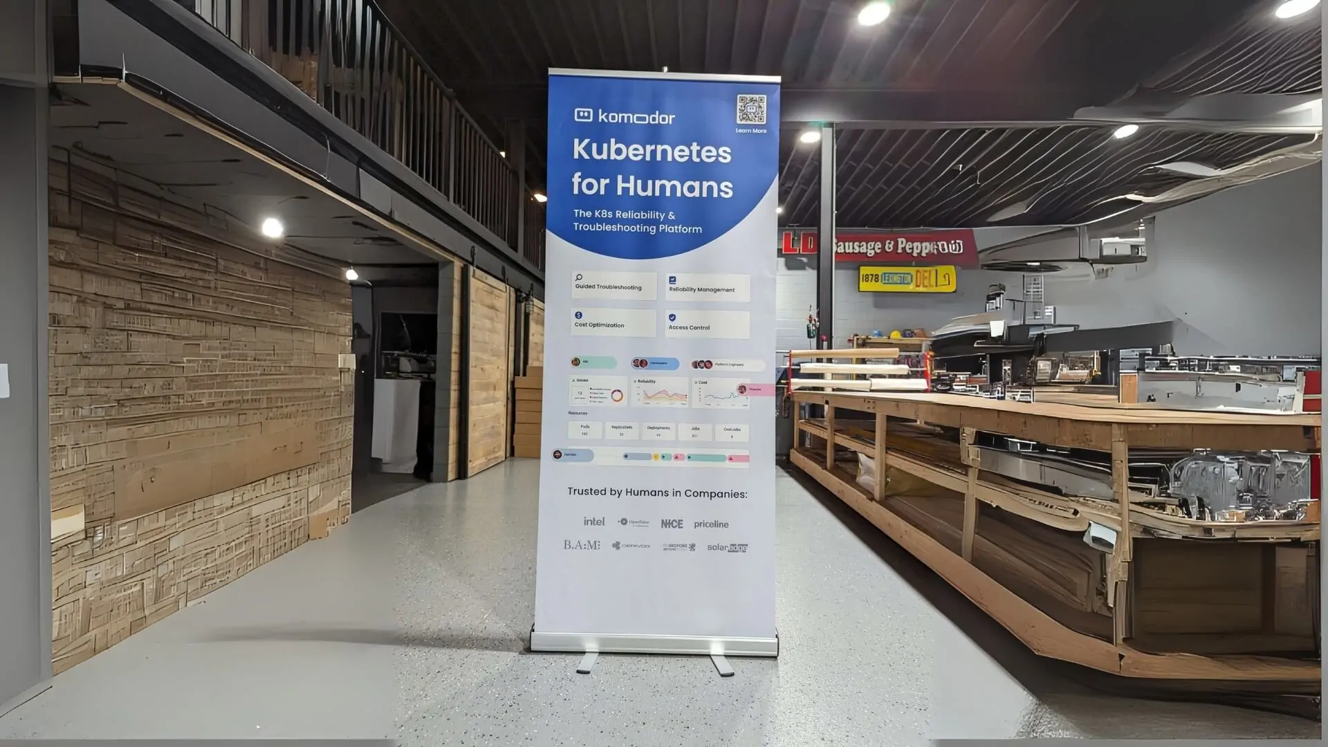 Outdoor Banner Stand