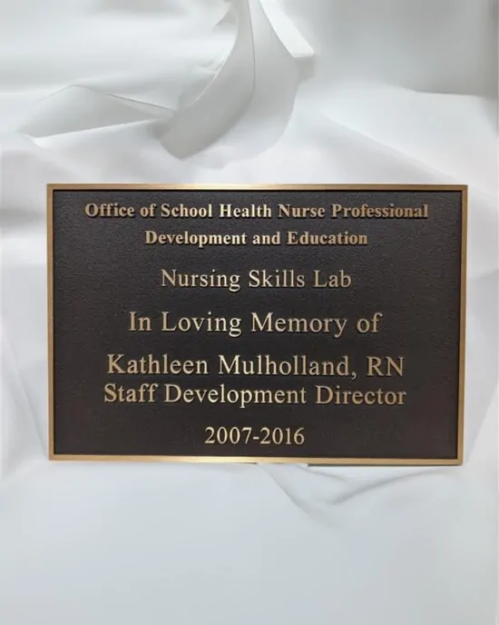 antique memorial plaques