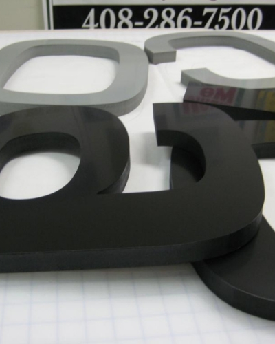 Plastic Letters 54 black alphabet plastic letter signs