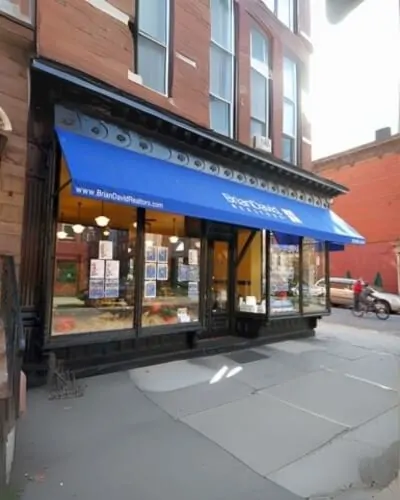cafe commercial awning
