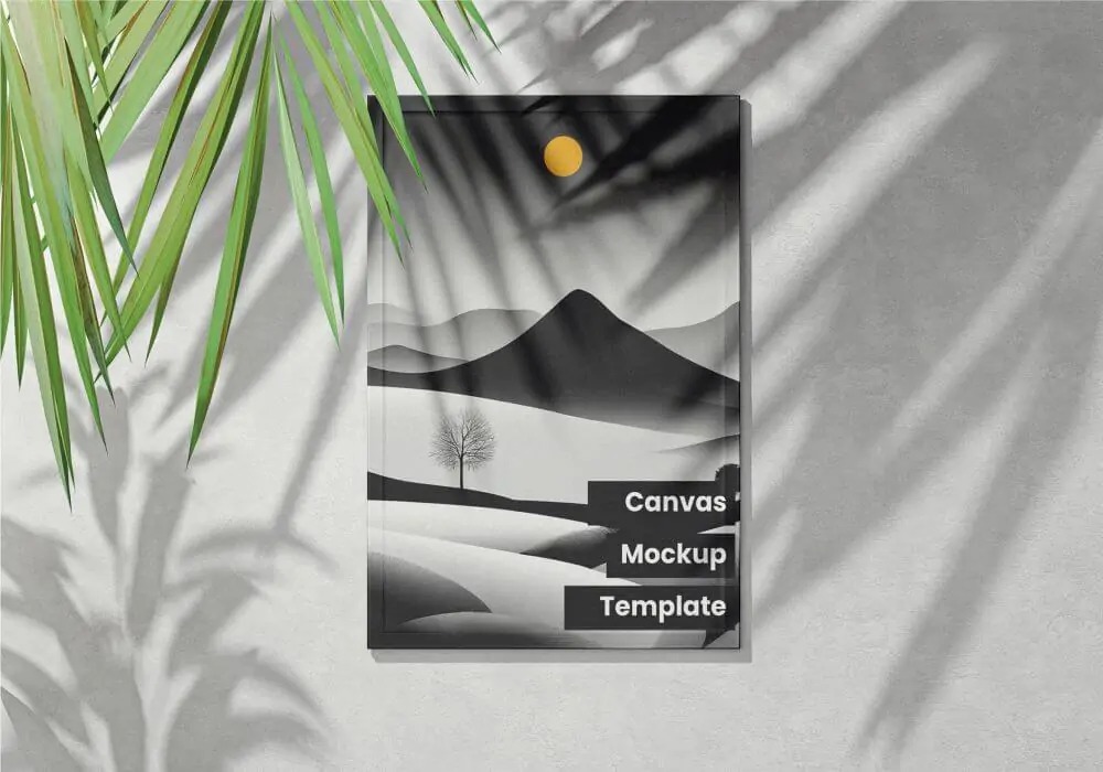canvas print art gallery style