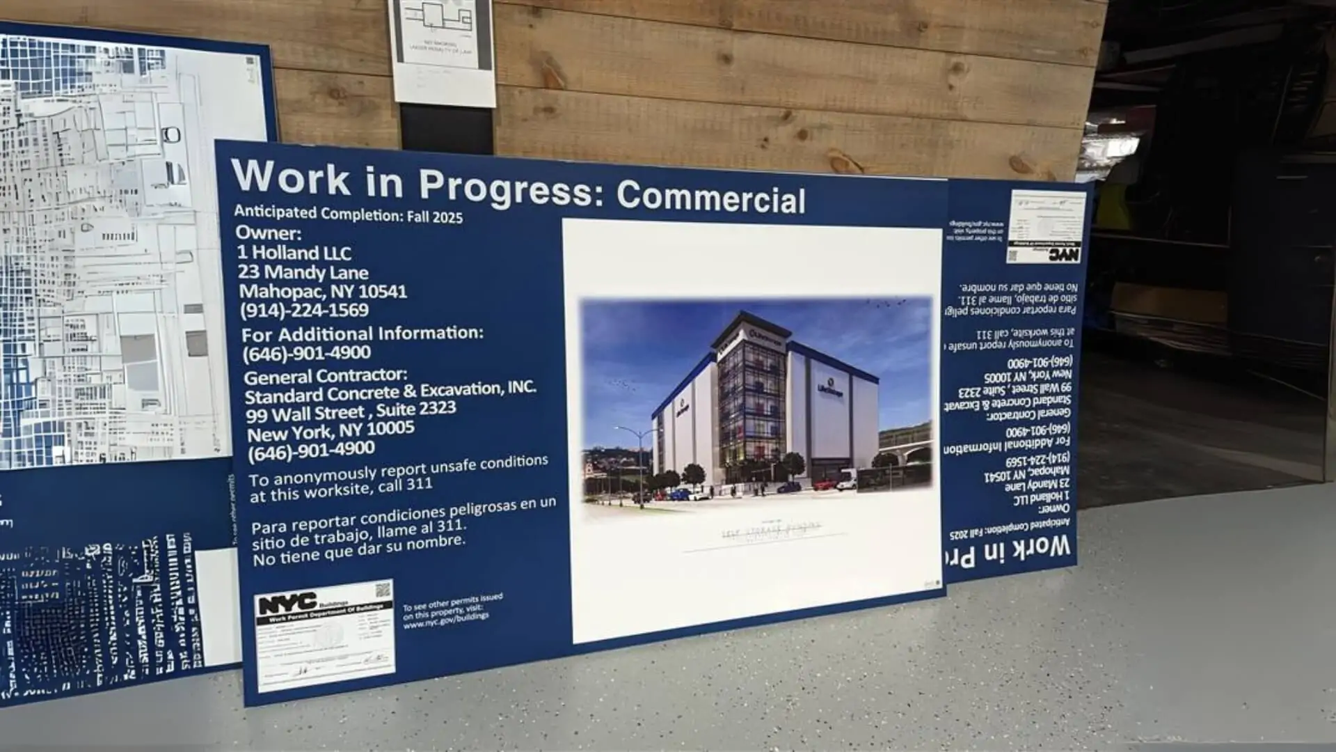 commercial work in progress