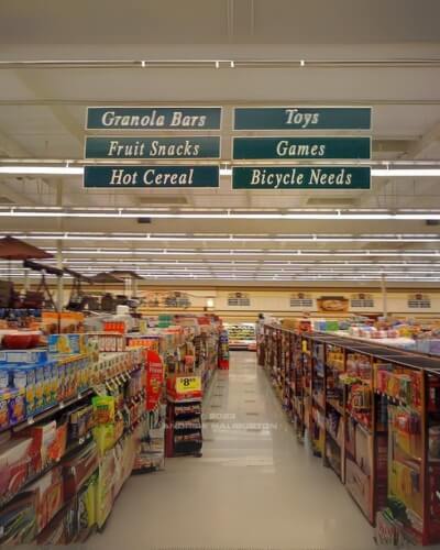 custom aisle signs