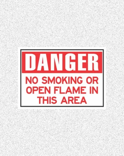 danger no smoking boiler room ny
