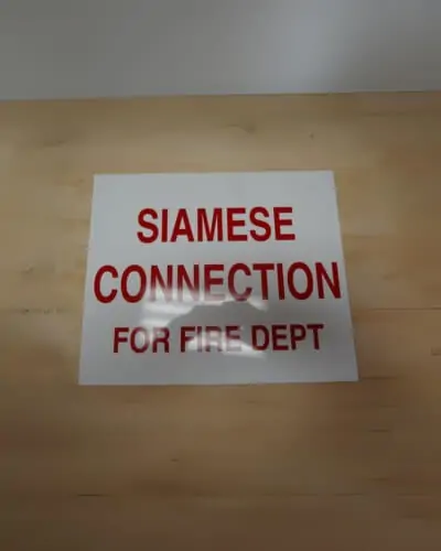 fire safety signs