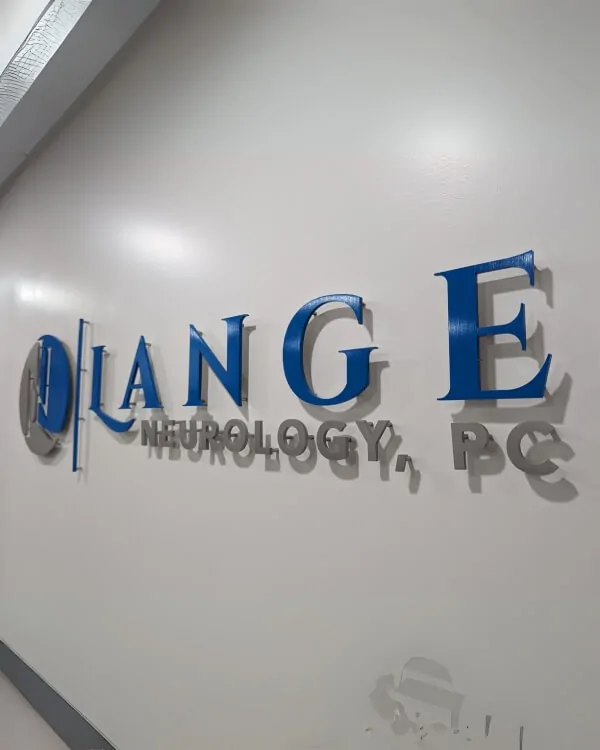 o lange metal letters signs new york