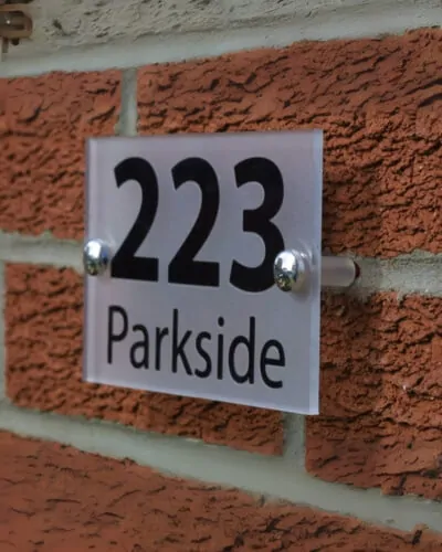 parkside standoff sign