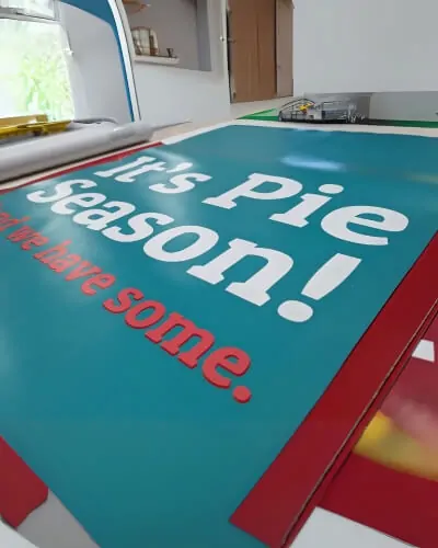 pie season poster printing