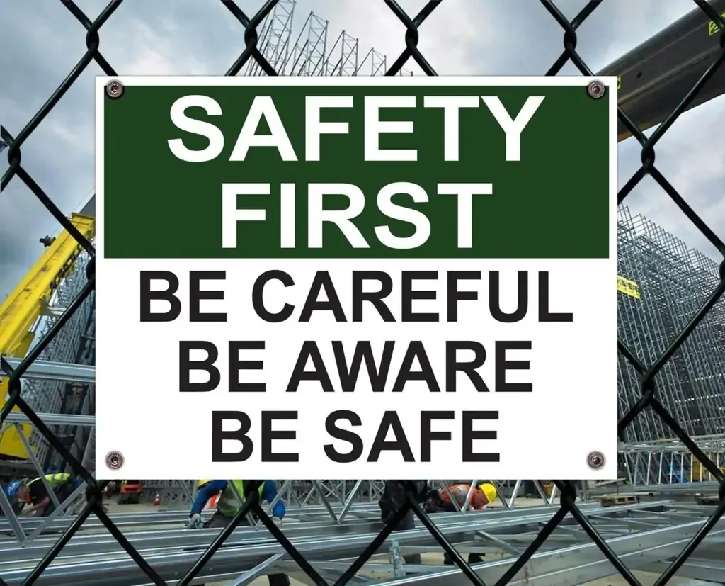 safety first signs nyc