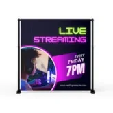 standard 8 by 8 backdrop signs nyc