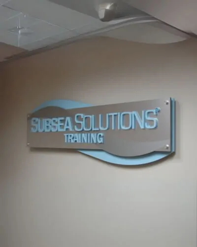 subsea solution standoff sign