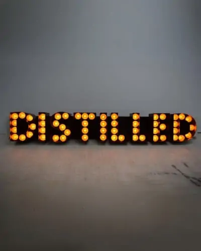 yellow channel letters