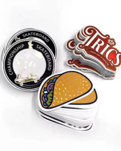 custom die cut stickers