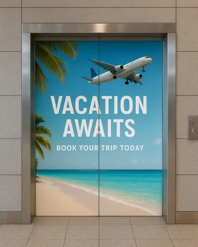 premium custom elevator wraps nyc