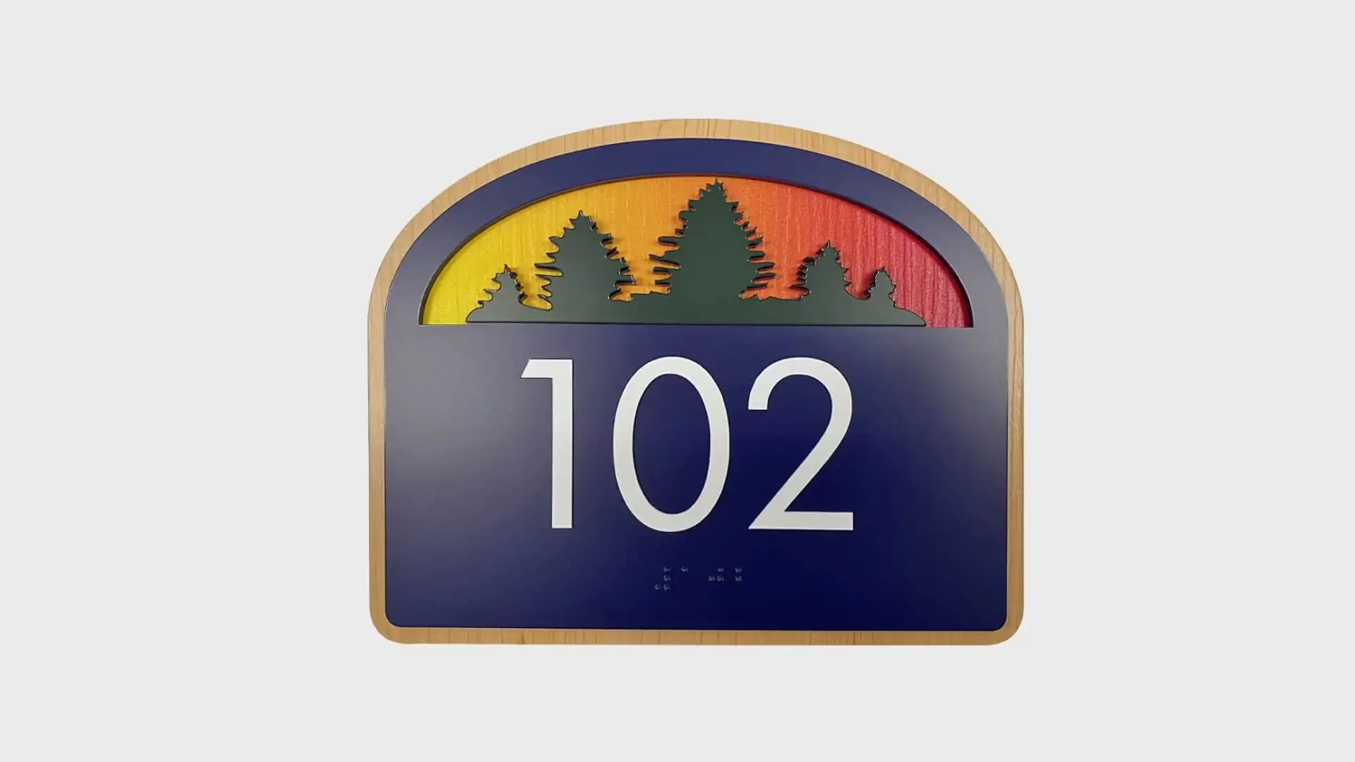 custom identification sign