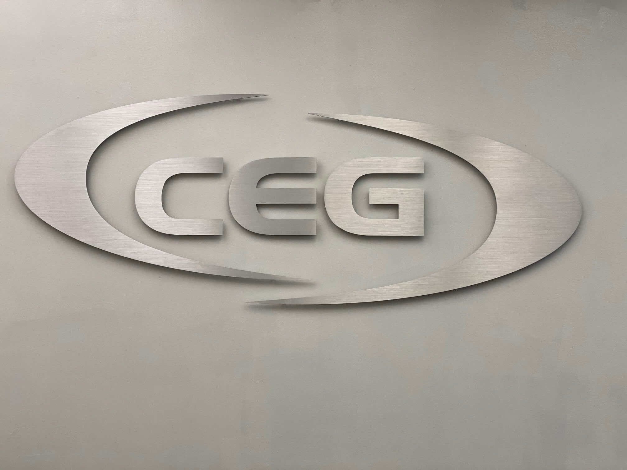 Lobby Signs 36 custom metal letters nyc