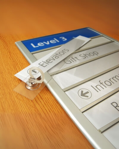 custom office door signage nyc company