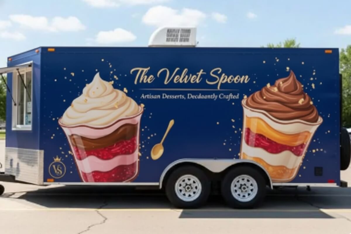 Food Truck Wraps 35 custom food trailer nyc