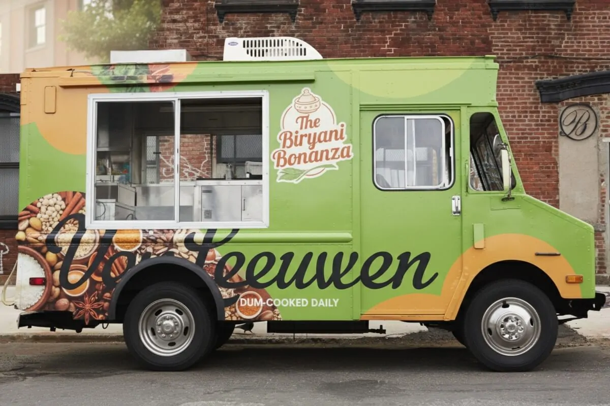 custom food truck wrapping in nyc