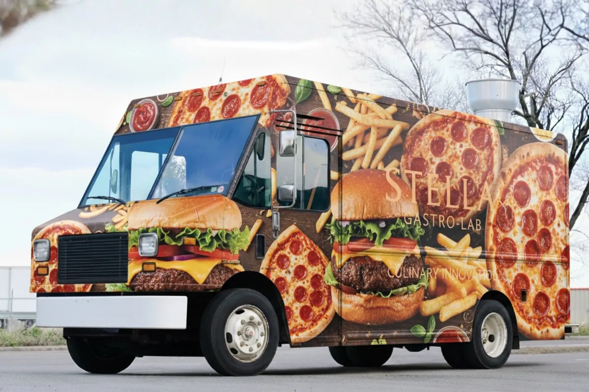 custom food truck wraps nyc