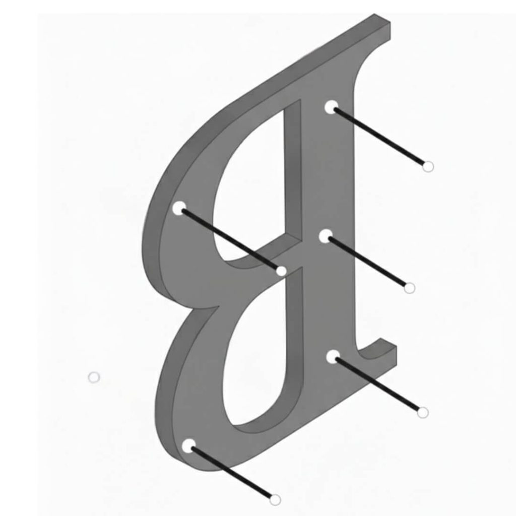 Plastic Letters - Custom Acrylic Laser Cut Lettering for Lobbies