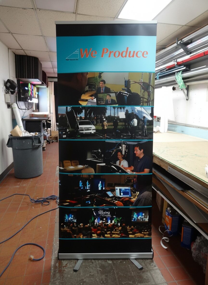 custom banner display stands ny