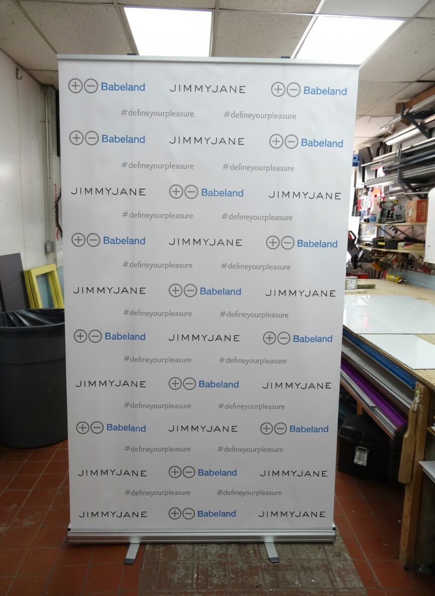 custom exterior banner stands ny