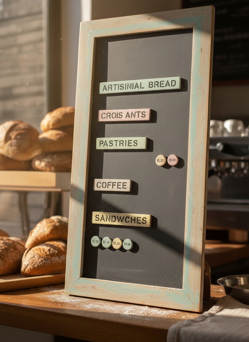 custom magnetic menu boards ny