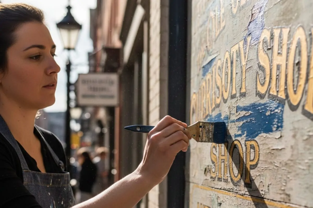 Painted Sign Repairing nyc