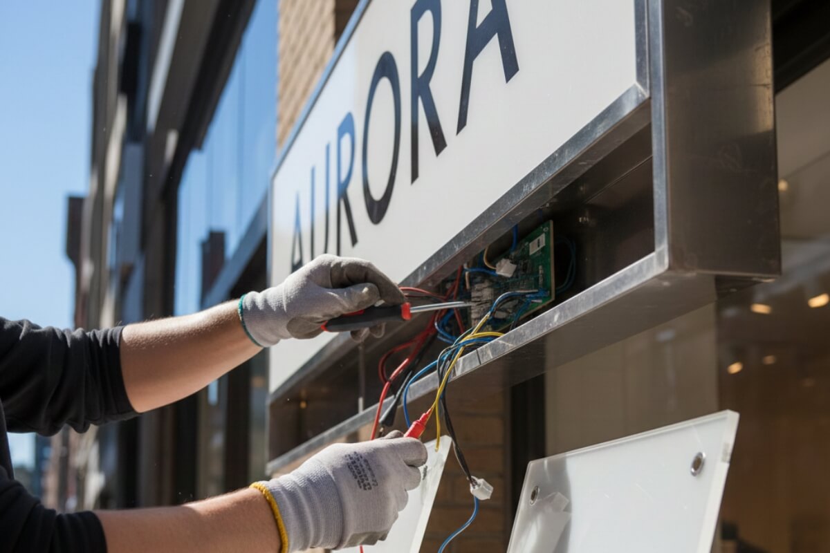 light box repairing nyc