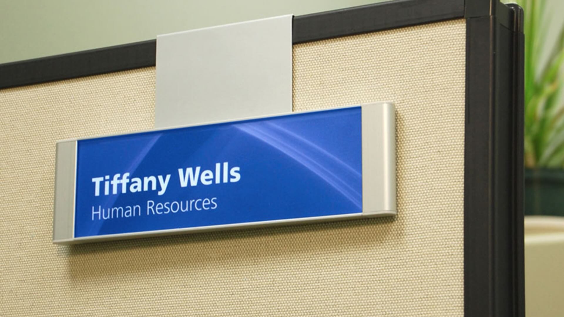 Office door nameplate signage nyc