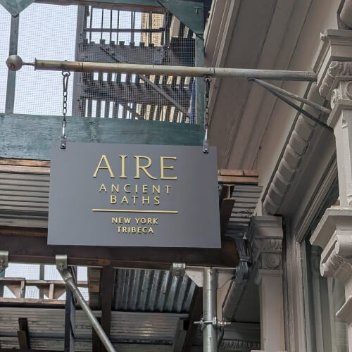 Dimensional Letter Blade signs