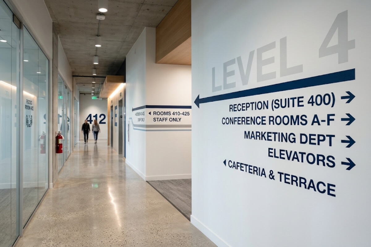 Wayfinding & Directional Decals