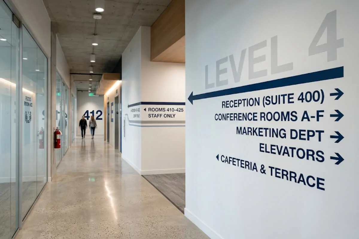 Wayfinding & Directional Decals