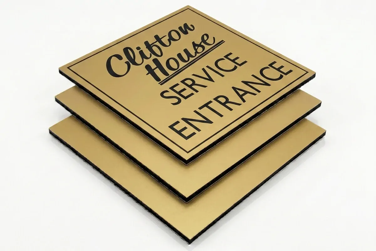 dibond signage