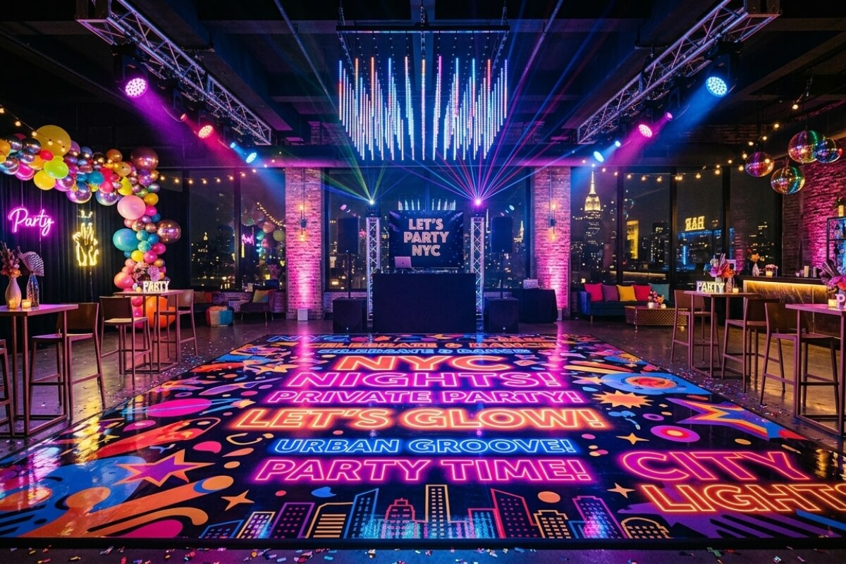 private parties floor wraps in nyc