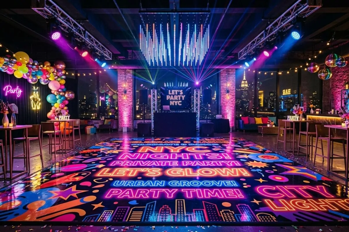 private parties floor wraps in nyc