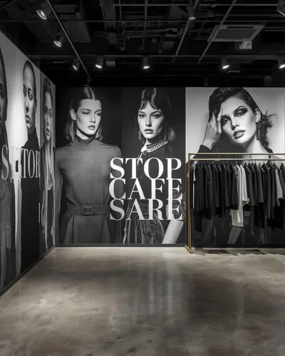 retail and showrooms wall murals nyc