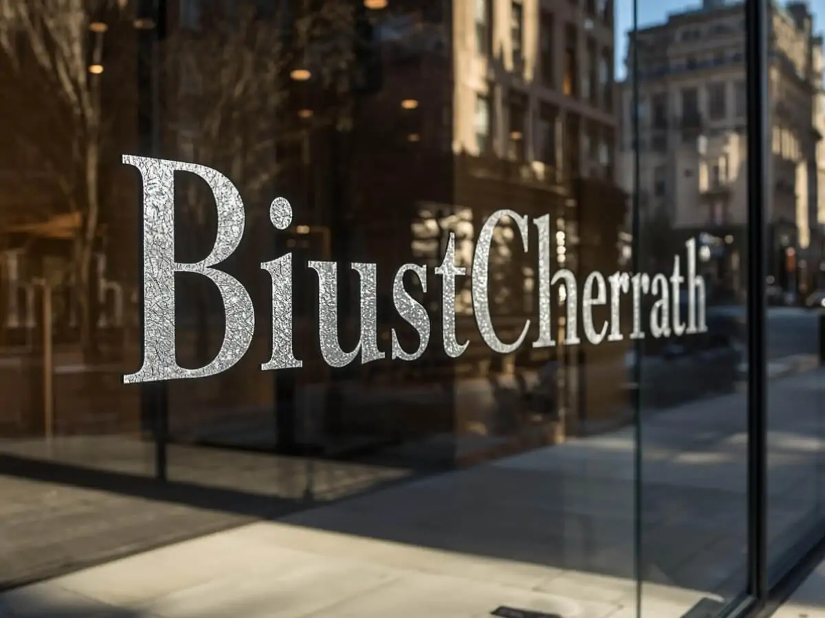 silver decals for storefronts nyc