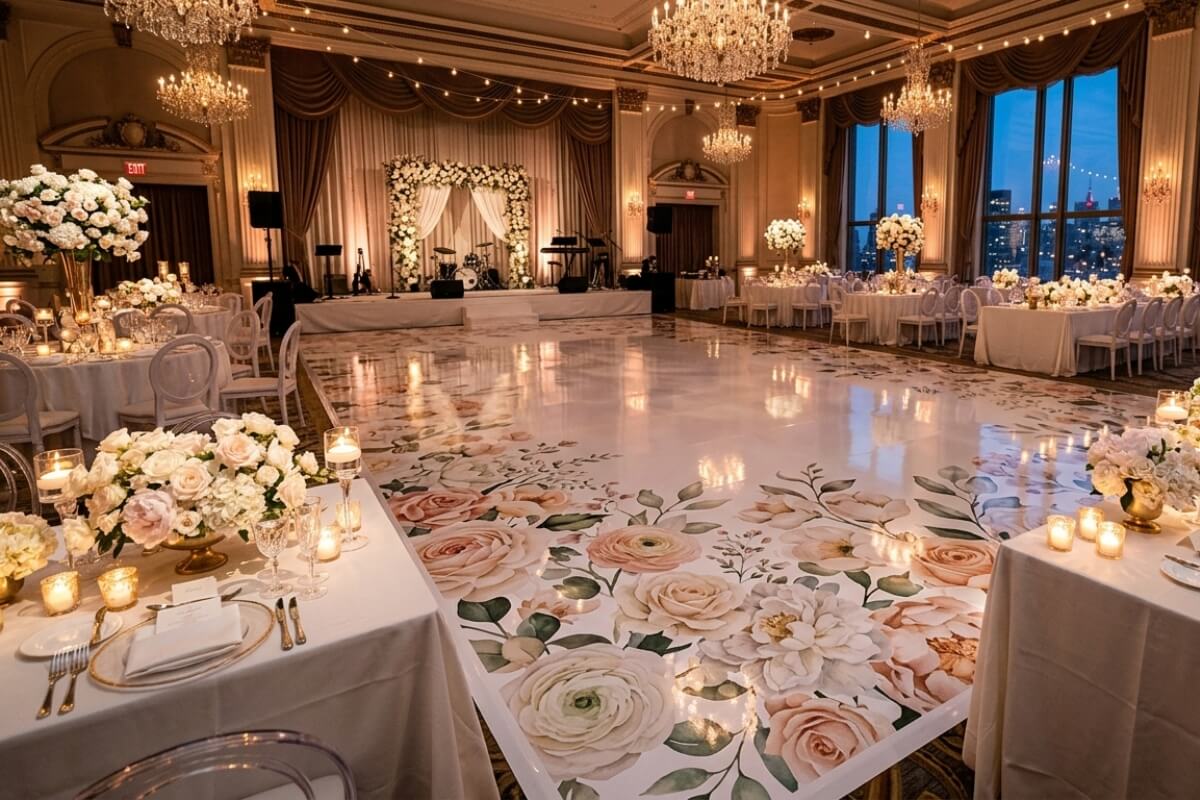 wedding dance floor wraps nyc