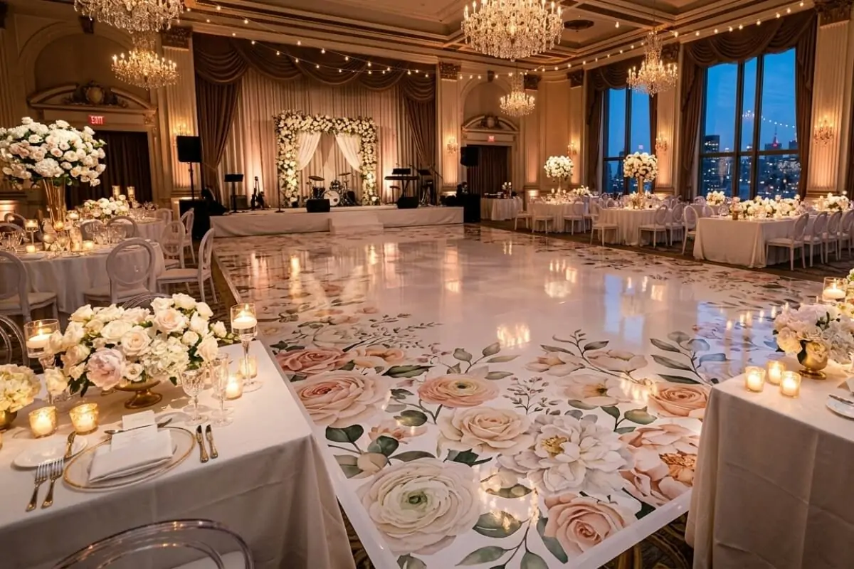 wedding dance floor wraps nyc