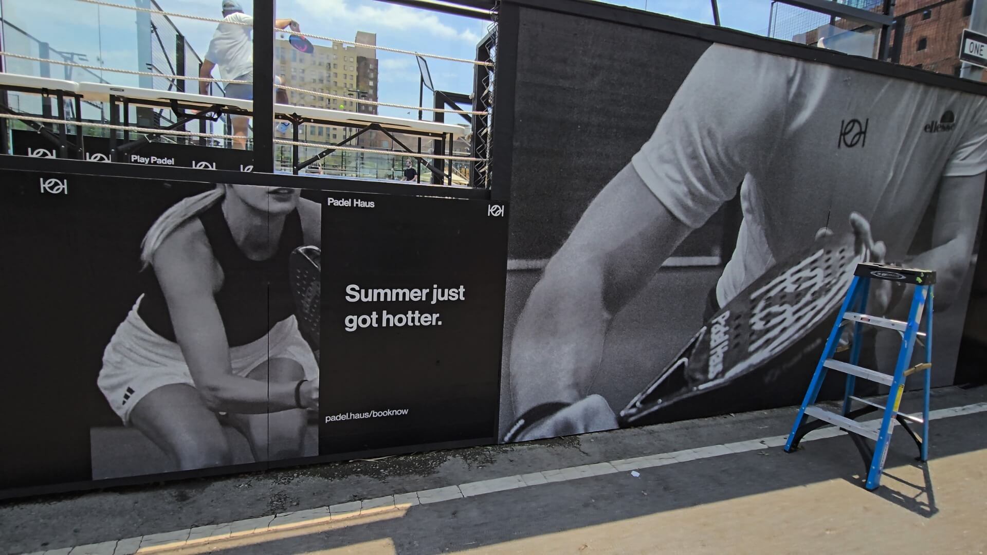 wall wrap for sports avenue in nyc