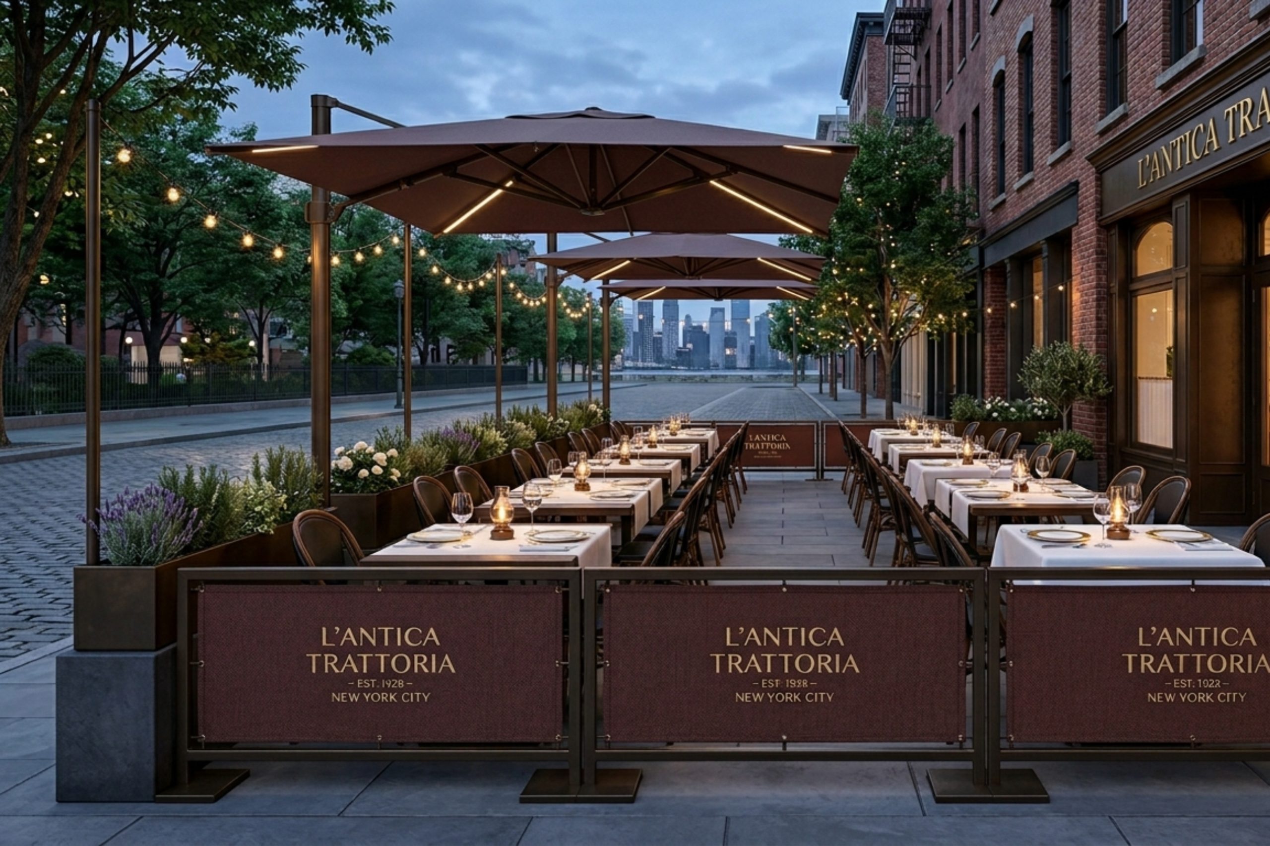 custom restaurant fencing nyc
